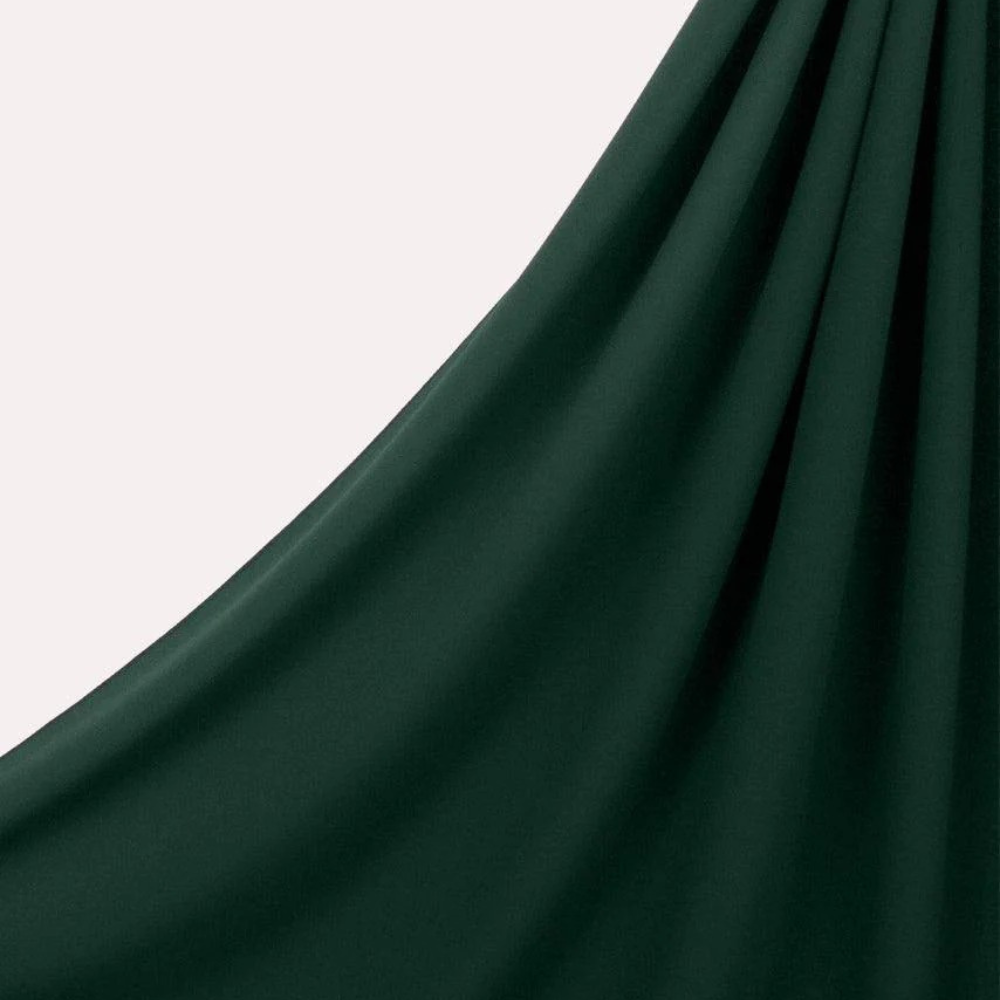 Classic Chiffon Hijab - Bottle Green (Copy)