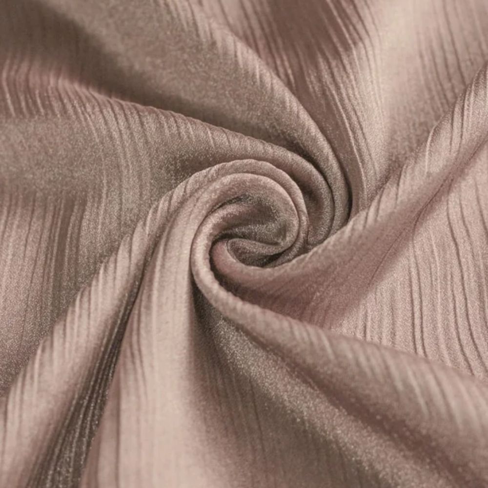 Crinkle Silk Hijab - Rose