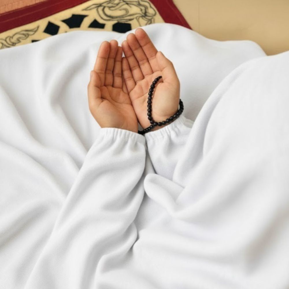 Namaz Chaddar - White