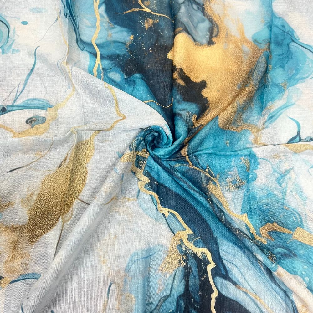 Printed Modal Hijab - D3