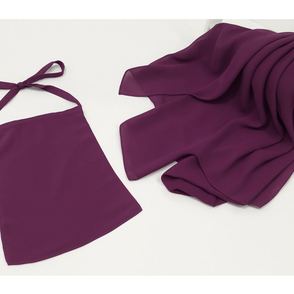 Hijab Niqab Set - Orchid