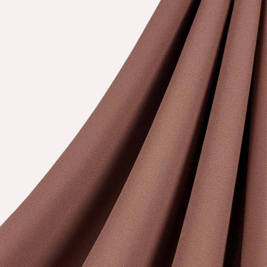 Classic Chiffon Hijab - Coffe