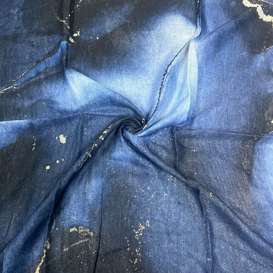 Printed Modal Hijab - D12