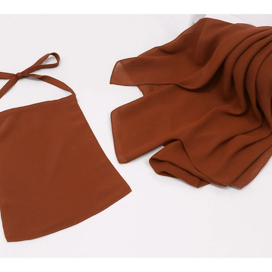 Hijab Niqab Set - Orange