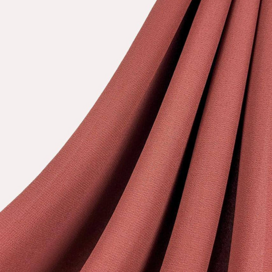 Classic Chiffon Hijab - Duskyrose