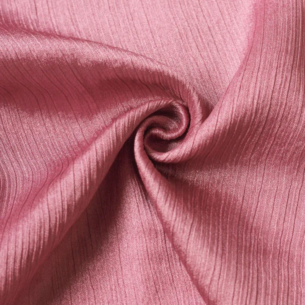 Crinkle Silk Hijab - Babypink