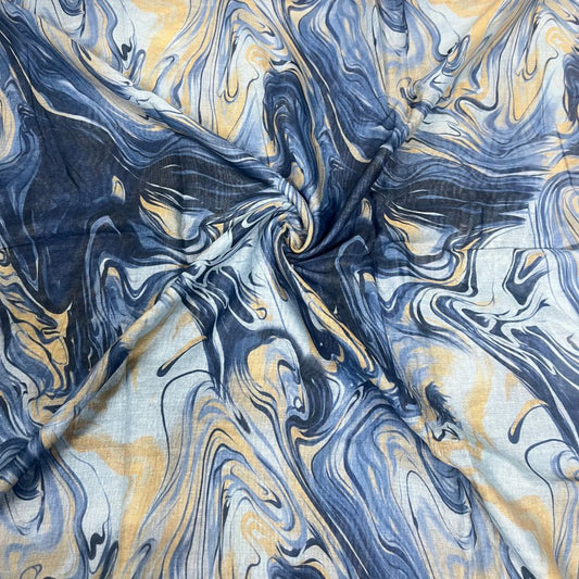 Printed Modal Hijab - D1