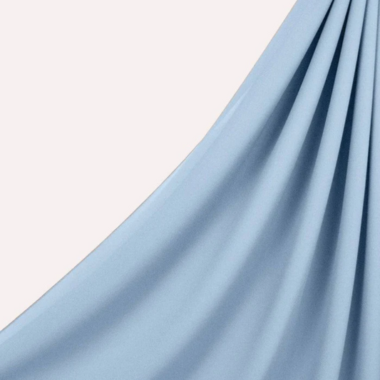 Classic Chiffon Hijab - Sky blue