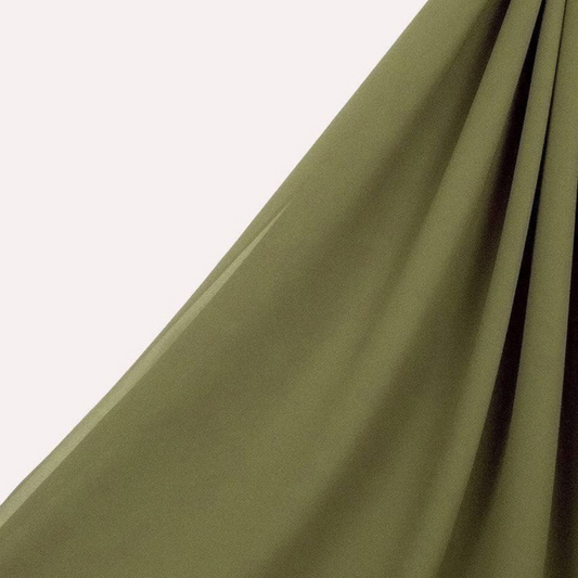 Classic Chiffon Hijab - Olive