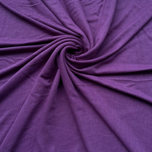 Plain Jersey Hijab - Purple