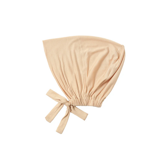 Malaysian Tie-Back Hijab Cap - Skin