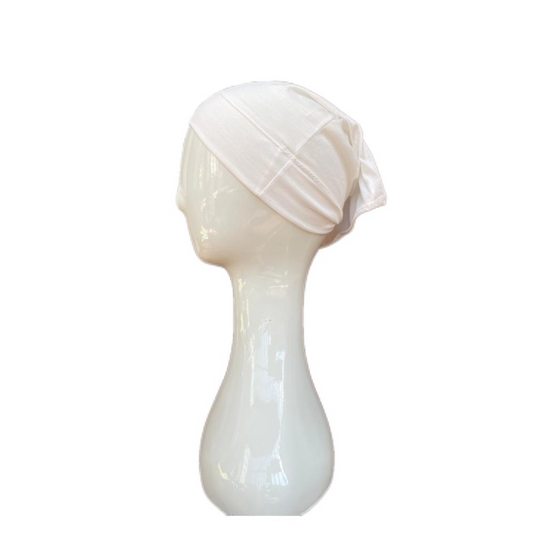 TUBE CAP - White