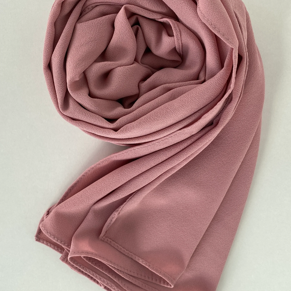 Classic Chiffon Hijab - Mocha
