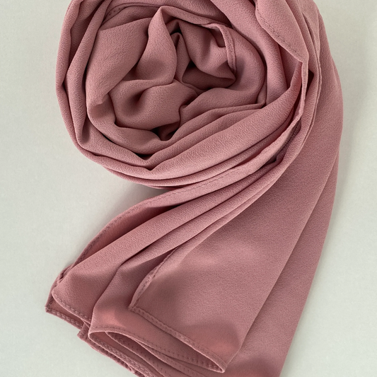 Classic Chiffon Hijab - Mocha