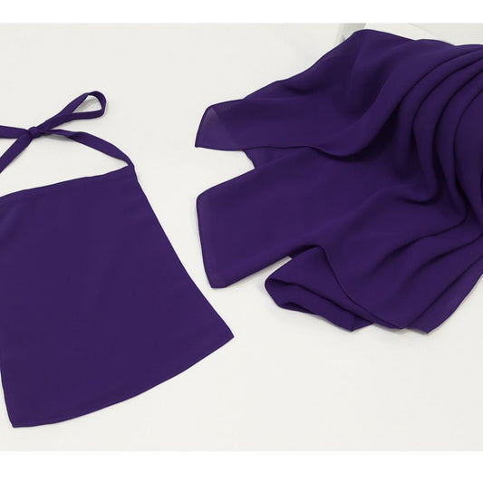 Hijab Niqab Set - Plum