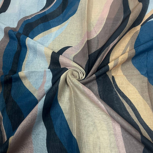 Printed Modal Hijab - D5