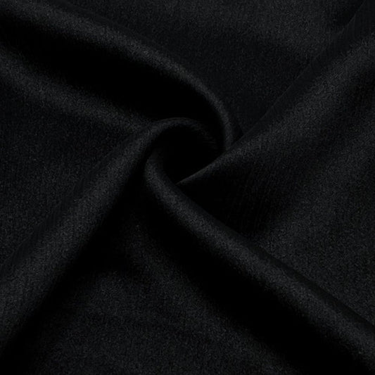 Crinkle Silk Hijab - Black