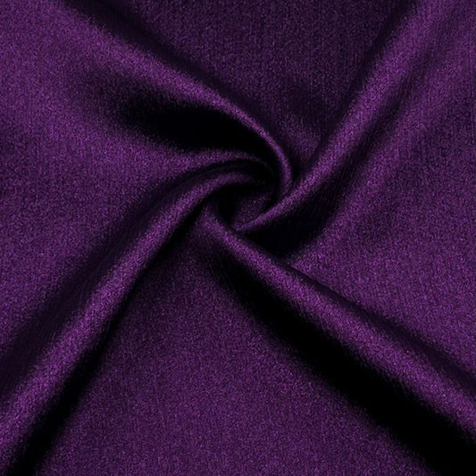Crinkle Silk Hijab - Plum