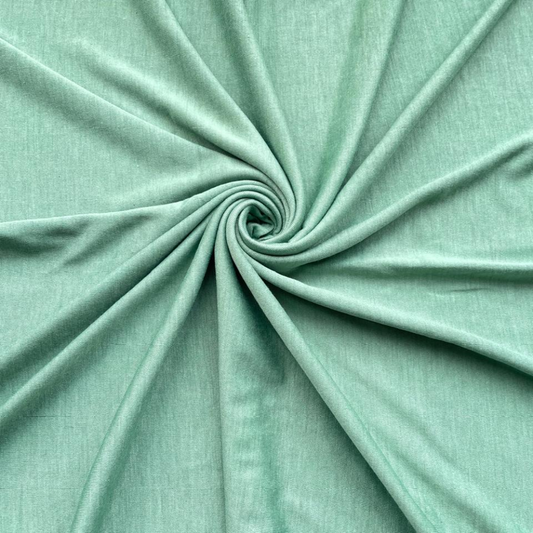 Plain Jersey Hijab - Mint