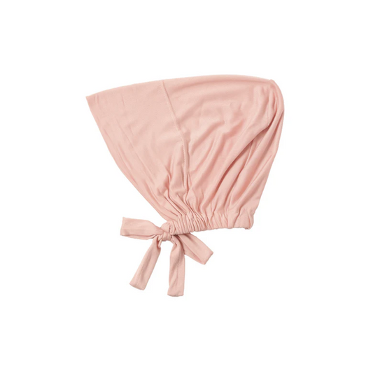 Malaysian Tie-Back Hijab Cap -Babypink