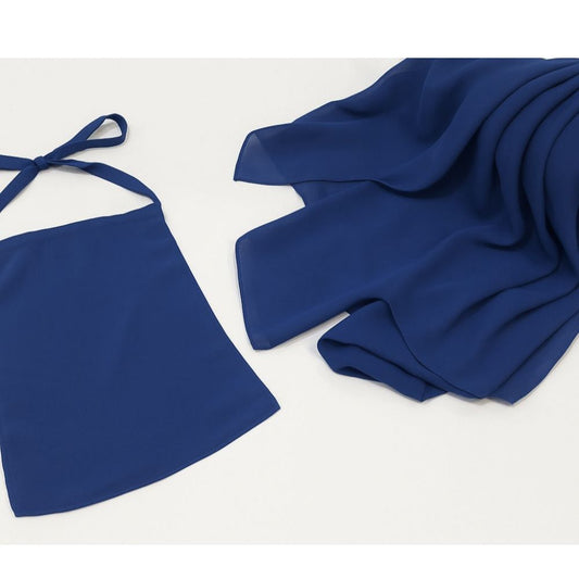 Hijab Niqab Set - Oak Blue