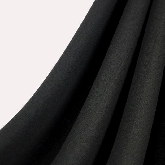 Classic Chiffon Hijab - Black