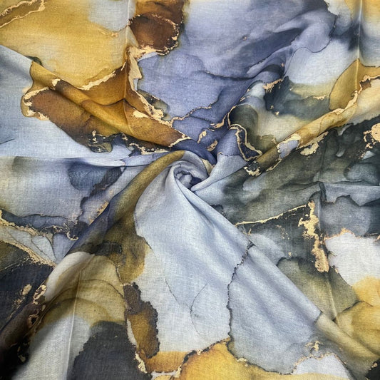 Printed Modal Hijab - D8