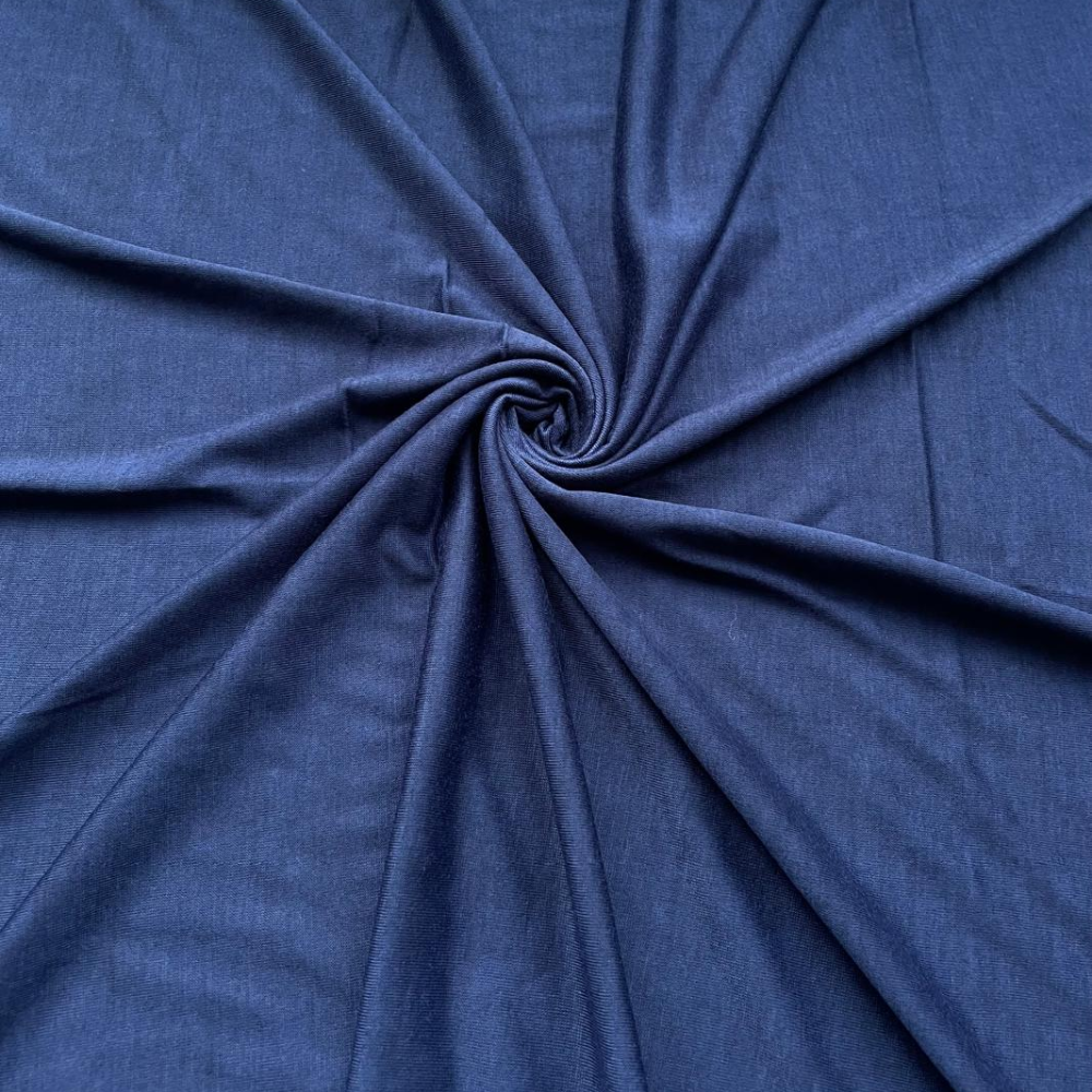 Plain Jersey Hijab - Navyblue
