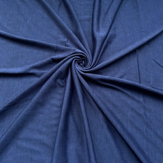 Plain Jersey Hijab - Navyblue